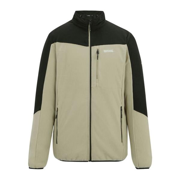 Regatta Mens Freesdale Fleece Jacket - Abbeystone/Black