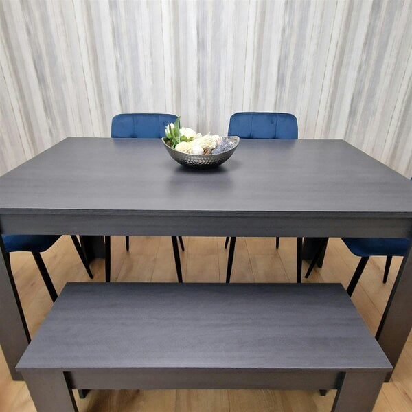 Kosy Koala Dining Table Set with 4 Chairs and a Bench Dining Room and Kitchen table set of 4