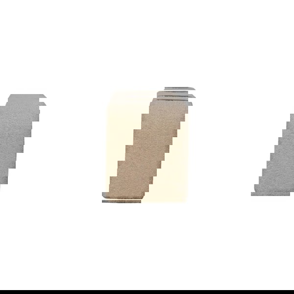 Artisan Furniture Solid Wood Boucle Leather Strap Bench