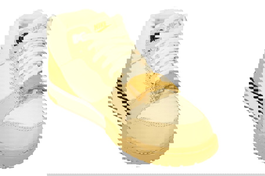 Nike Air Trainer 1 Mens Trainers Dv7201  100 - Coconut Milk Black Team Gold 100 - Photo 3