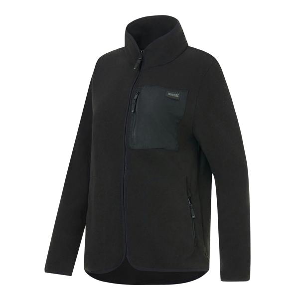 Regatta Womens/Ladies Frankie Full Zip Fleece - Black - 