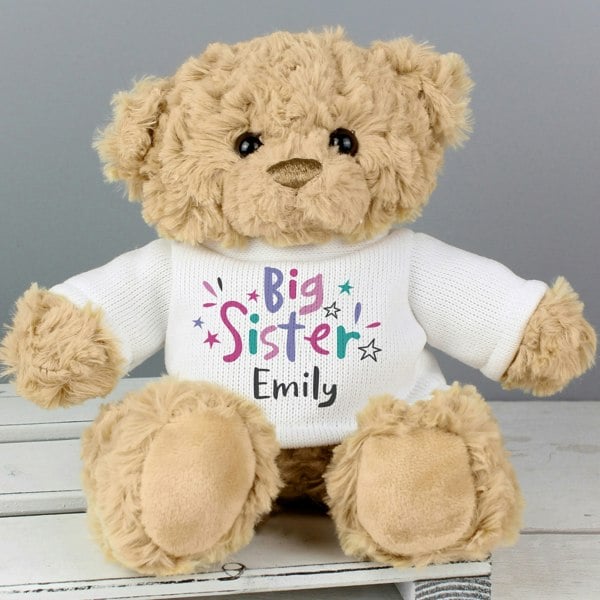 Personalised Memento Company Personalised Big Sister Teddy Bear