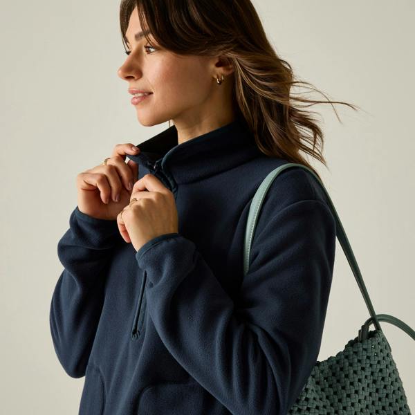 Regatta Womens/Ladies Frankie Half Zip Fleece - Navy - 