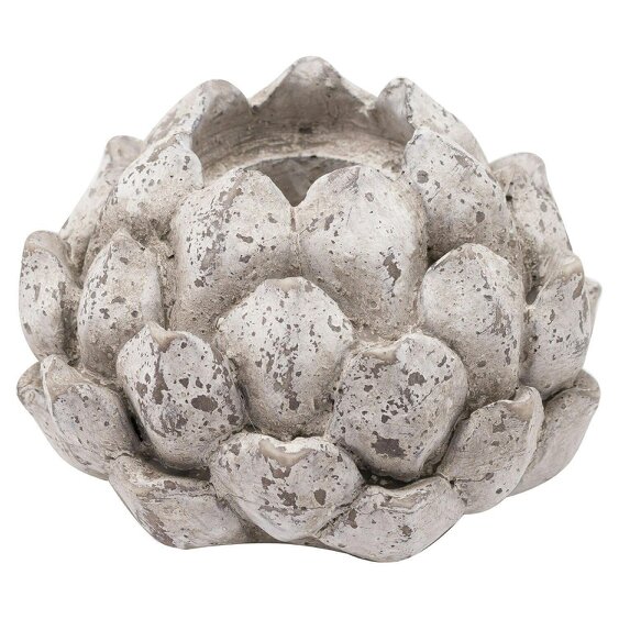 Hill Interiors Stone Effect Acorn Candle Holder - Stone