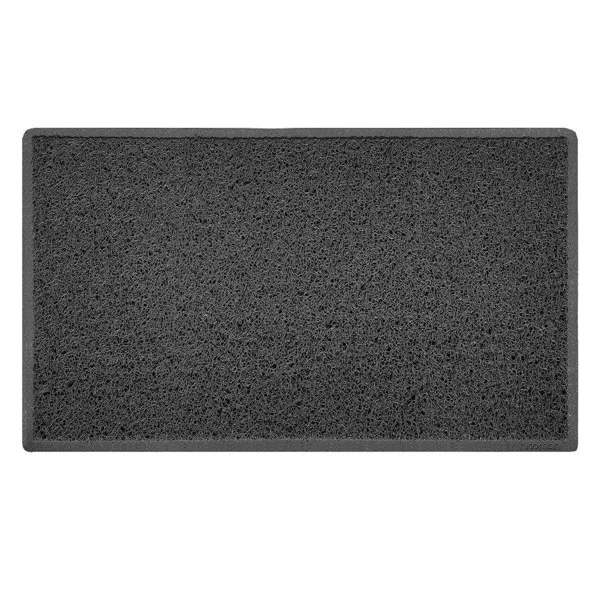 Nicoman Indoor Spaghetti Doormat Plain  - Dark Grey