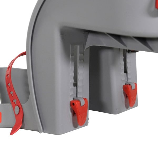 WeeRide Safe Front baby bike seat feet height adjustment