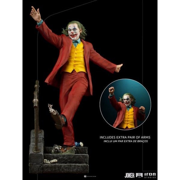 the joker 1:3 scale 75 cm prime scale statue iron studios 13440