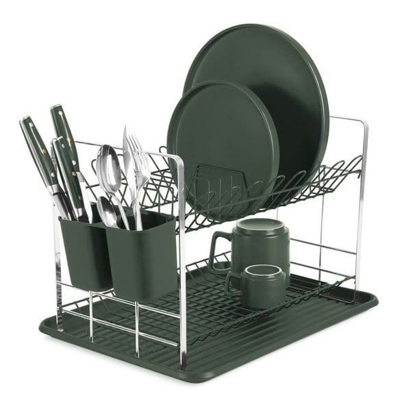 Dish rack Berlinger Haus BH8826 Matte Green