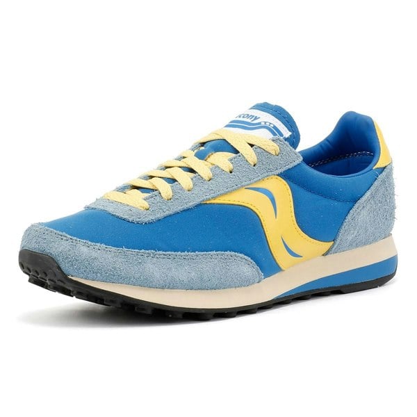 Saucony - S70883-1 Unisex Trainers 80 OG - Blue/Mustard