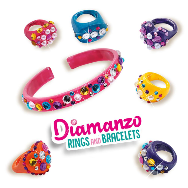 SES Creative Diamanzo rings and bracelets