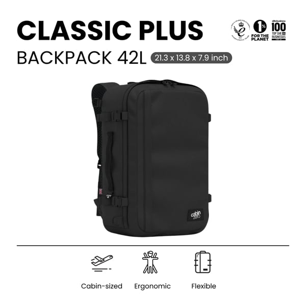 CabinZero Classic Plus Backpack 42L