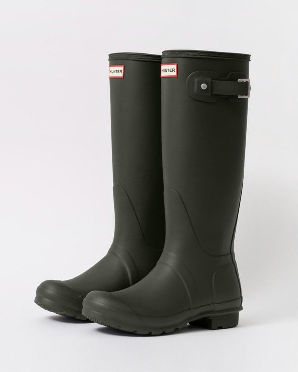 Hunter Original Tall Womens Wellies - Dark Olive
