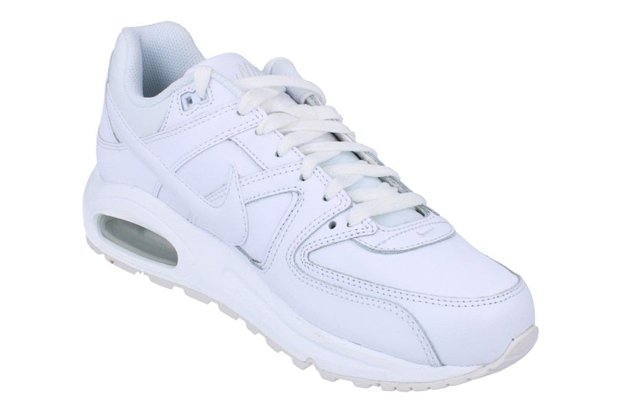 Nike Air Max Command Leather Mens 749760 102 - White Metallic Silver 102 - Photo 3