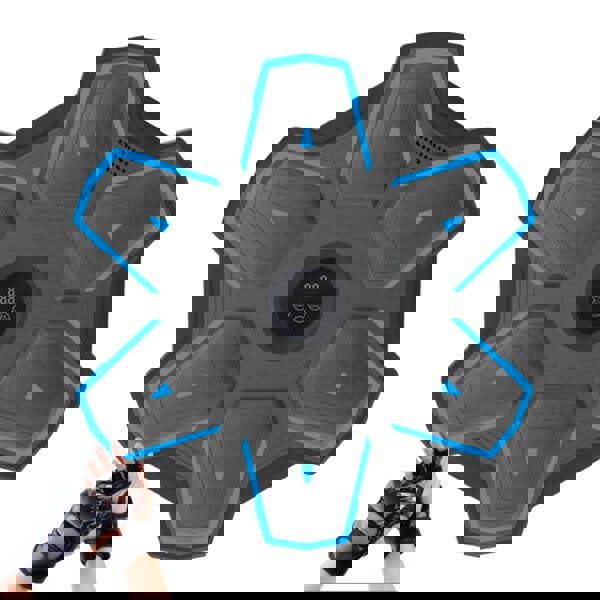 Leaper Colourful Lights Music Boxing Target with Gloves