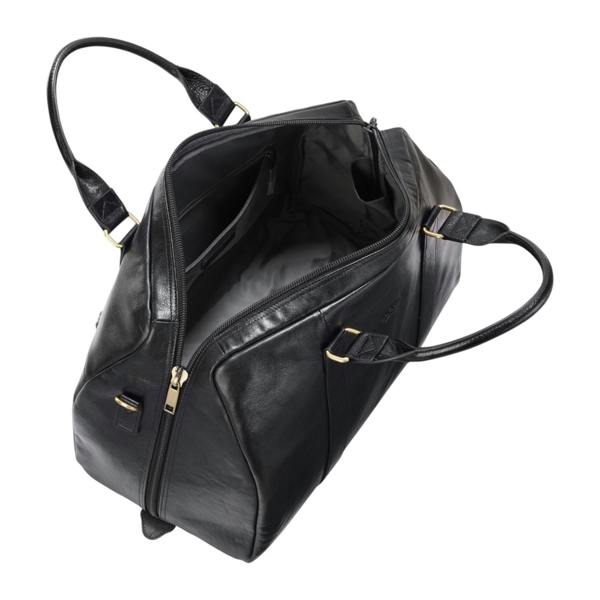 Infinity Leather Vintage Genuine Leather Holdall Duffle Gym Travel Bag - Atlas