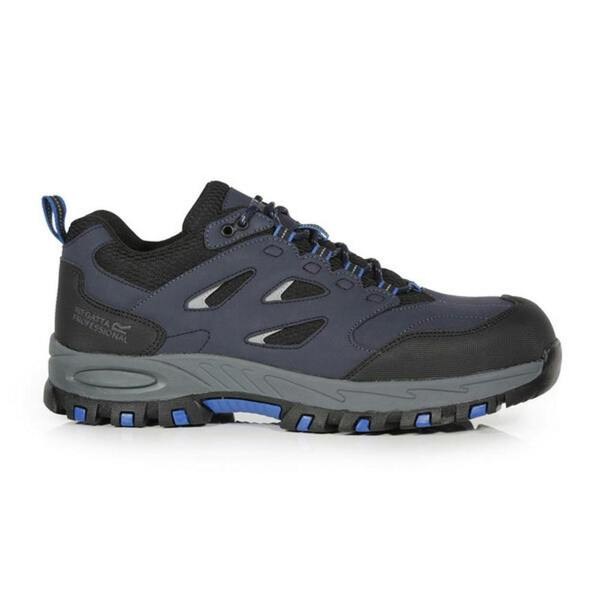 Regatta Mens Mudstone Nubuck Safety Trainers - Navy/Oxford Blue - 