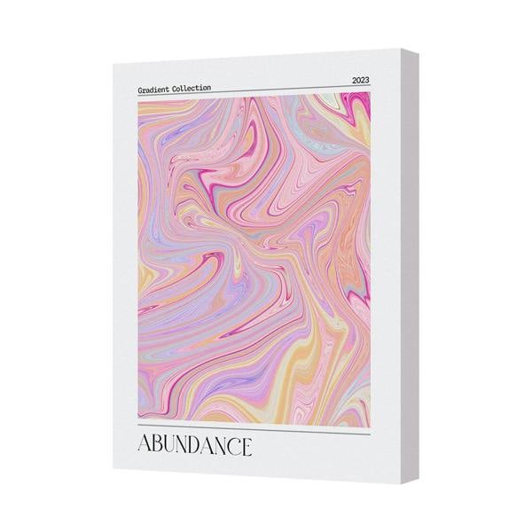 Benjamin Tate Design Abundance Gradient Collection Canvas Print 2023 Premium Gallery Wrap