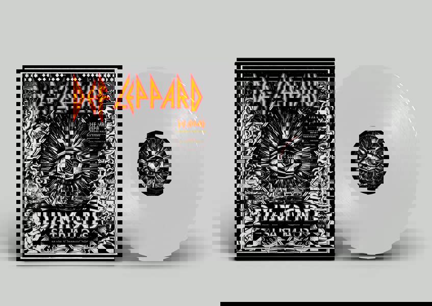 Def Leppard 'Diamond Star Halos' 2LP Clear Vinyl