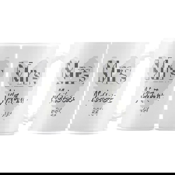 Personalised Memento Company Personalised Couples Mug Set