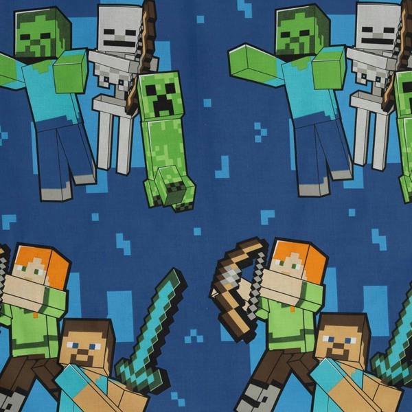 Minecraft Pixel Friends Duvet Cover Set