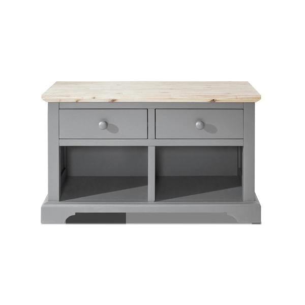 Statement Furniture Florence Storage Bench with 2 Drawers and 2 Baskets Assembled