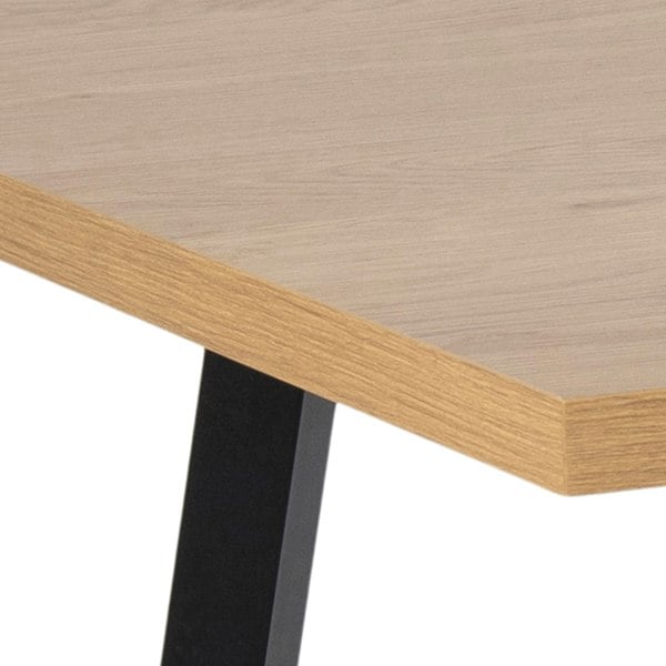Furniture To Go Cenny Dining Table in Oak & Black