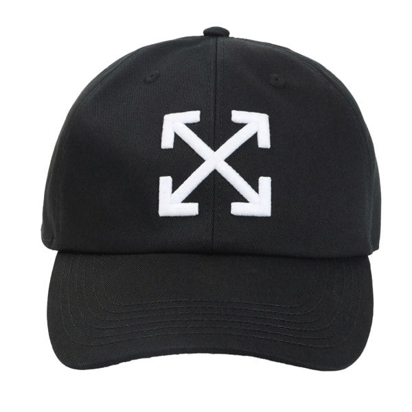 Off-White Off White Arrow Logo Baseball Cap - Black/White