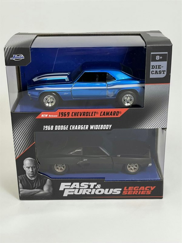 Jada Fast and Furious Twin Set Chevrolet Camaro and Dodge Charger 1:32 253202013