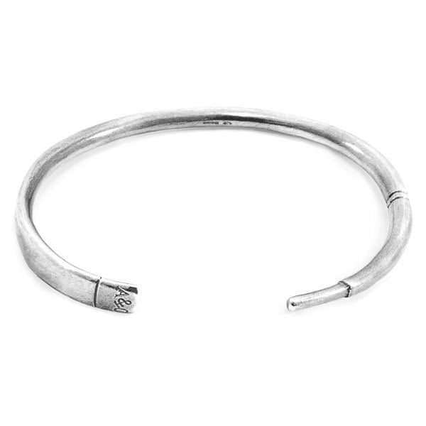 Anchor & Crew Oar Navigation Silver Bangle