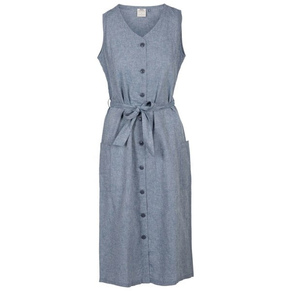 Trespass Womens/Ladies Carol Chambray Dress - Navy