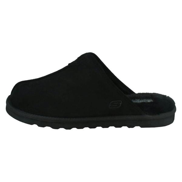 Skechers Mens Skechers Memory Foam Vegan Open Back Slippers Palco 66094
