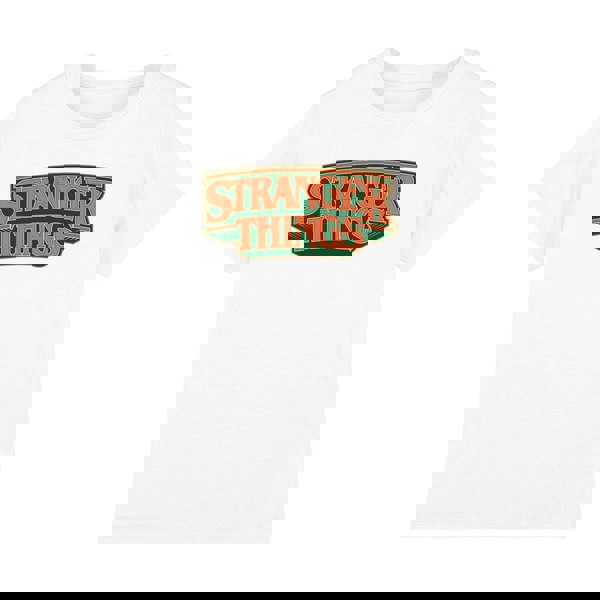 Stranger Things Kids Hawkins High School Logo T-Shirt - White