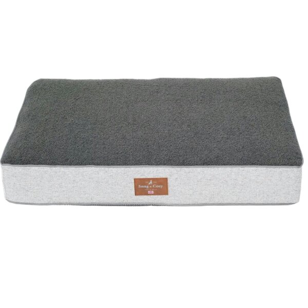Snug and Cosy Pets Heritage Tweed Orthopaedic Pet Lounger - Comfort & Support
