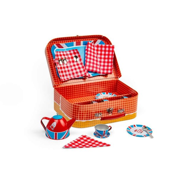 Bigjigs Toys London Tin Tea Set