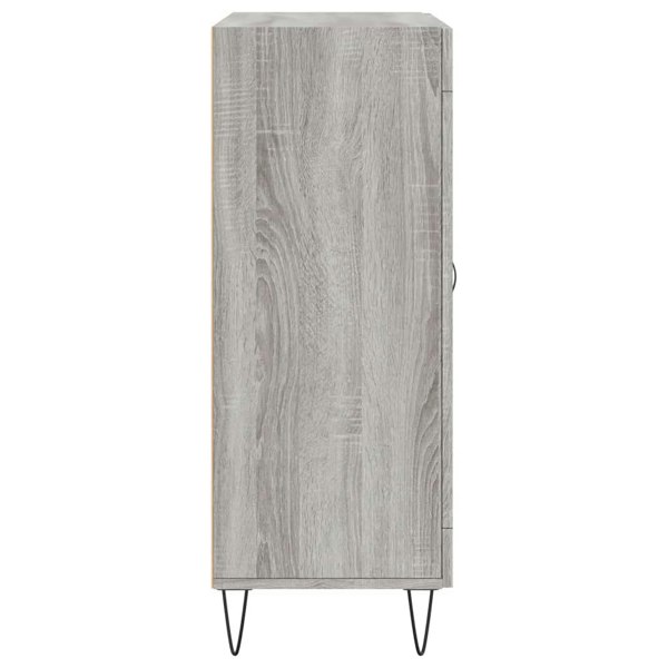 Berkfield Sideboard Grey Sonoma 69.5x34x90 cm Engineered Wood