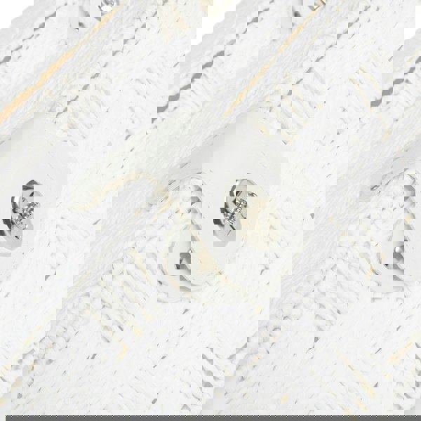 Twisted White Paper Rope Storage Basket