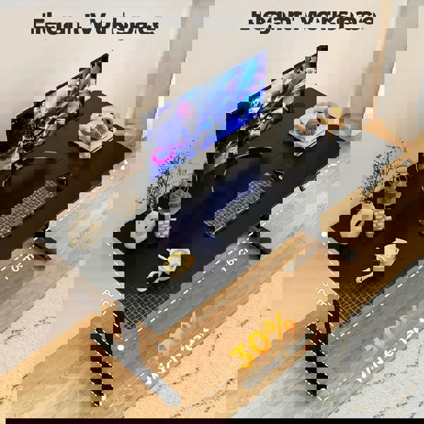 Levede Electric Standing Desk  Adjustable Height Workstation 160cm Metal Frame