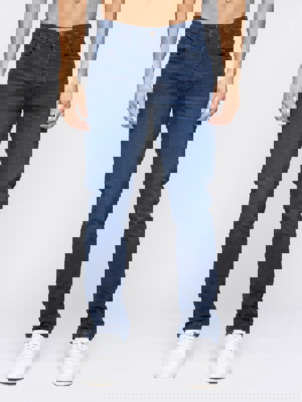 Crosshatch Malcolm Slim Fit Jeans Dark Wash