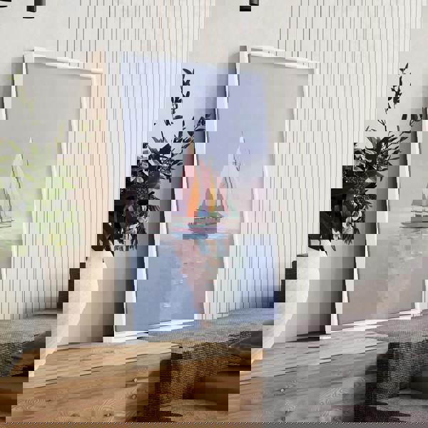 Colorful Living Room Walls | Set of 3 Italian Lifestyle Wall art Prints