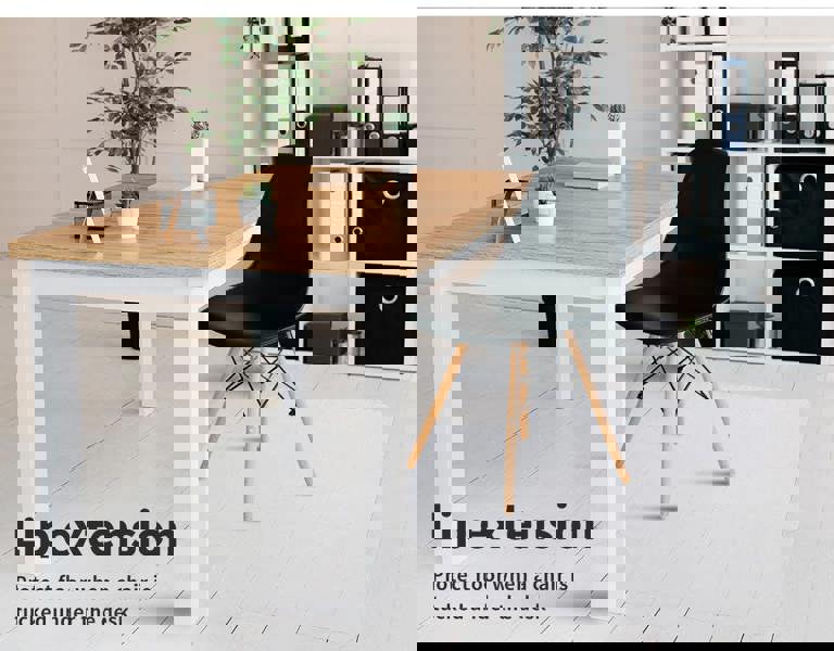 Marlow Chair Mat for Carpet Office Hard Floor Protectors PVC Non Slip 120X90