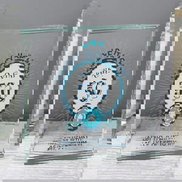 Personalised Memento Company Personalised Birthday Crystal Token