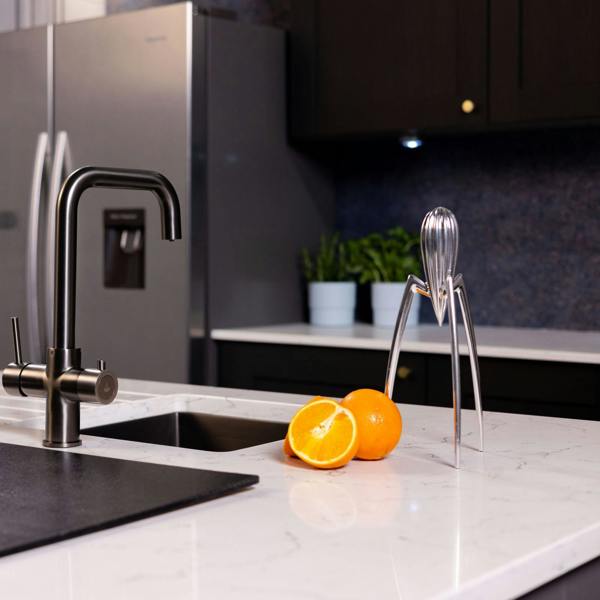 Flode Vier | 4 in 1 Instant Boiling & Filtered Cold Water Tap | Gun Metal Finish