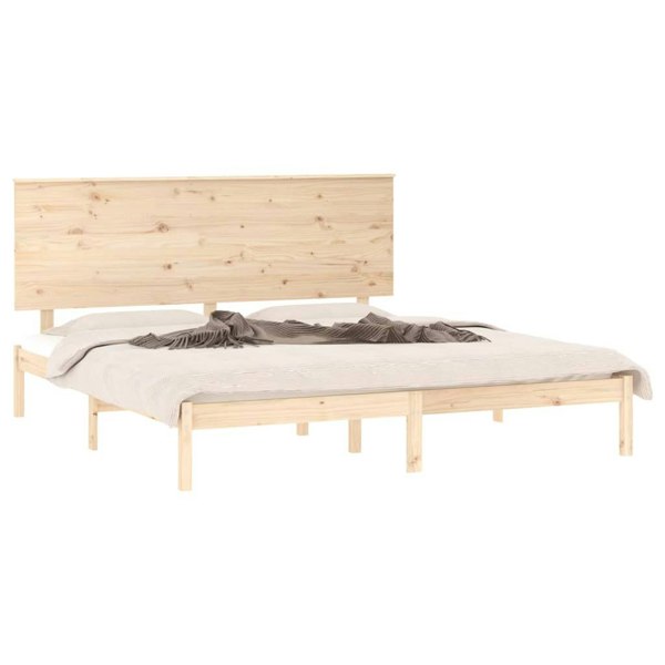 Berkfield Bed Frame Solid Wood 150x200 cm King Size
