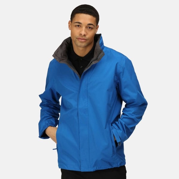 Regatta Mens Standout Ardmore Jacket (Waterproof & Windproof) - Oxford Blue/Seal Grey