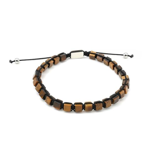 Say It With Brown Wood Rope Bracelet