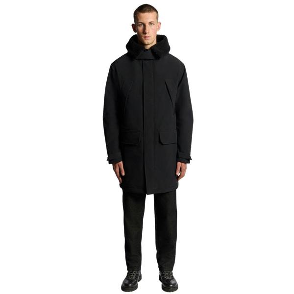 Lyle & Scott Jet Black Cold Weather Parka XS