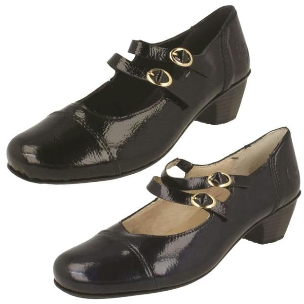 Rieker Ladies Rieker Block Heel Shoes 41758