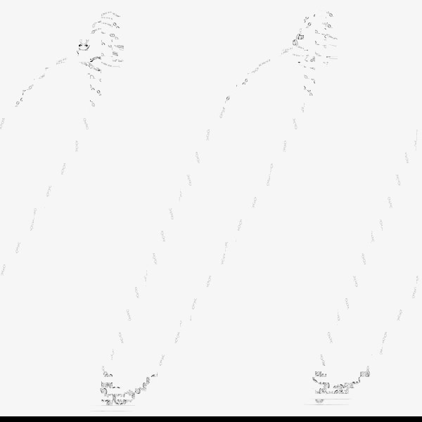 Swarovski Constella Rhodium Plated Mixed Cut White Crystal Necklace 5722473