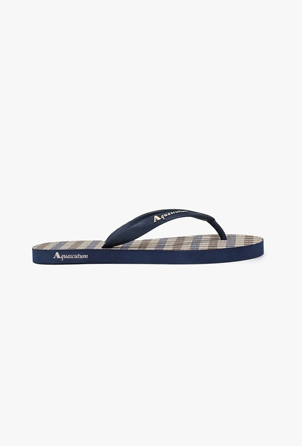 Aquascutum Club Check Flip Flops