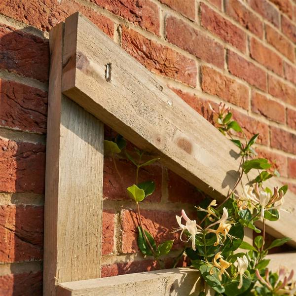 4 pack trellis concave top privacy square [w.6ft x h.6ft] 1